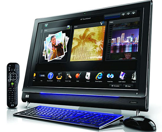25 Touch Screen Desktop All In One Hp Iq815