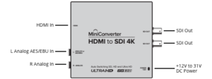 HDMI to SDI 4K